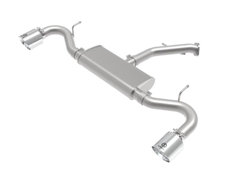 Axle Back Exhaust System 2-1/2" Stainless Tips Polished - Takeda USA 2017-20 Hyundai I30 4Cyl 1.6L and more