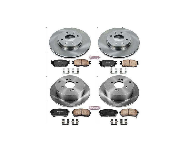 Brake Kit Front Rear - Power Stop 2006-07 Hyundai Accent