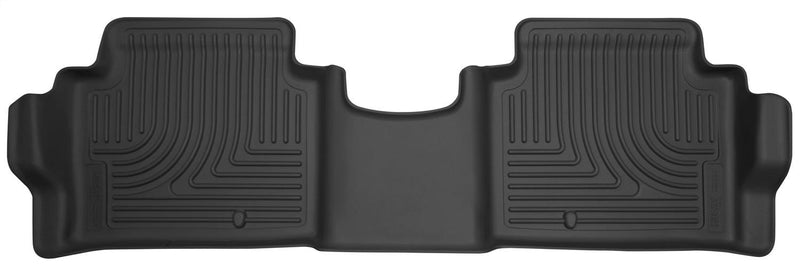 Floor Mats 2nd 1 Piece Black Rubberized&thermoplastic X-act Contour Series - Husky Liners 2017 Elantra