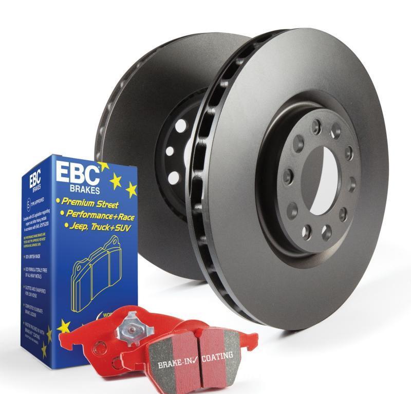 Disc Brake Pad & Rotor Kit Front DP31874C+RK7629 S12KF - EBC Brakes 2012-15 Hyundai Veloster 4Cyl 1.6L and more