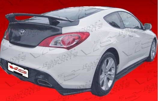 VIS Racing Pro Line Carbon Fiber Rear Lip - VIS Racing 2010 Genesis Coupe