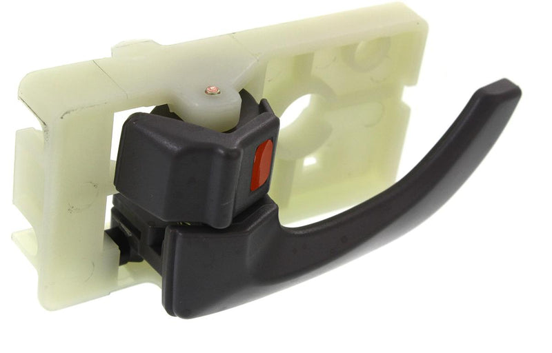 Interior Door Handle Single Gray W/ Door Lock Button - Replacement 2005 Tucson
