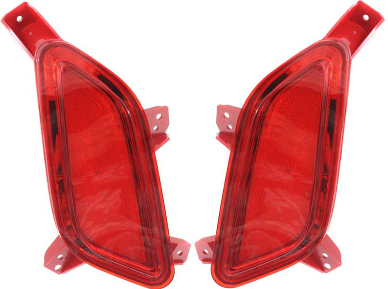 Bumper Reflector Set Of 2 - Replacement 2012-2017 Veloster