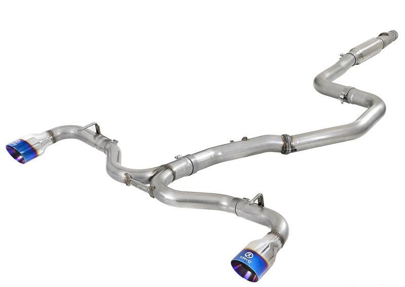 Exhaust 3" To 2-1/2"" Stainless Steel Cat-back Takeda - AFE 2018 Hyundai Elantra