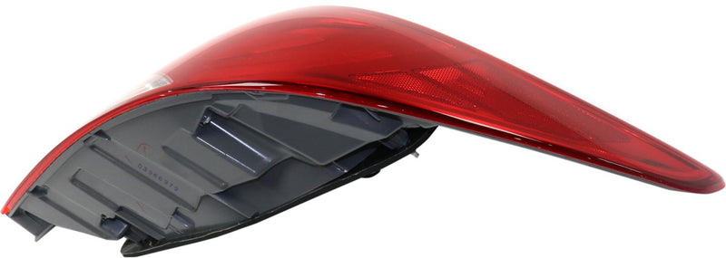 Tail Light Right Single Clear Red Capa Certified W/ Bulb(s) Sedan - ReplaceXL 2015-2017 Accent