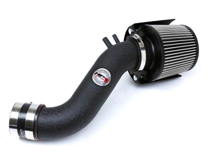 Short Ram Air Intake Air Intake Kit Incl. Heat Shield Black - HPS Performance Products 2015-18 Hyundai Sonata