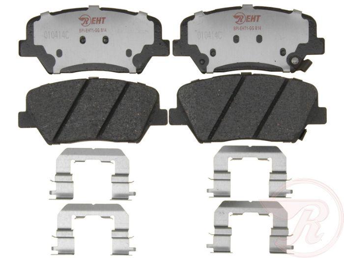 Brake Pad Set Set Of 2 Ceramic And Semi-metallic Eht Series - Raybestos 2010-2012 Santa Fe