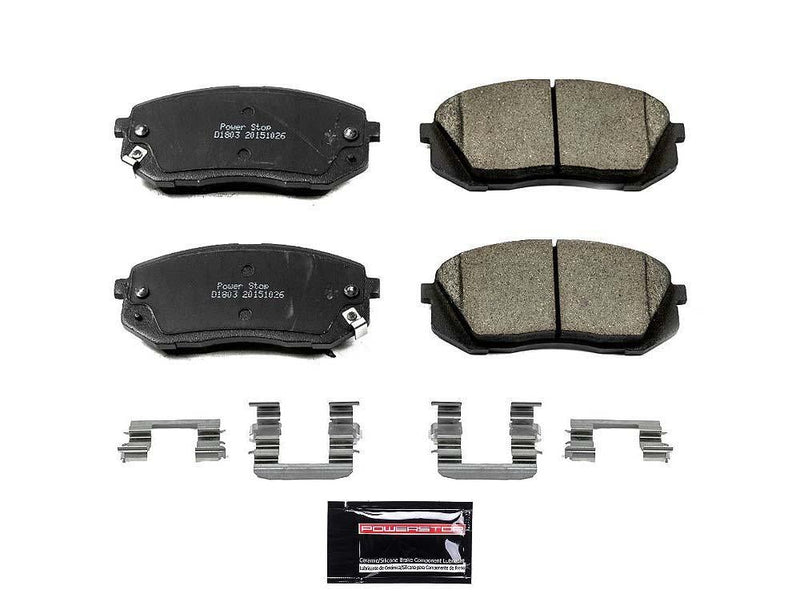 Brake Pad Z23 Evolution Sport w/ Hardware Front - Power Stop 2015-16 Hyundai Sonata