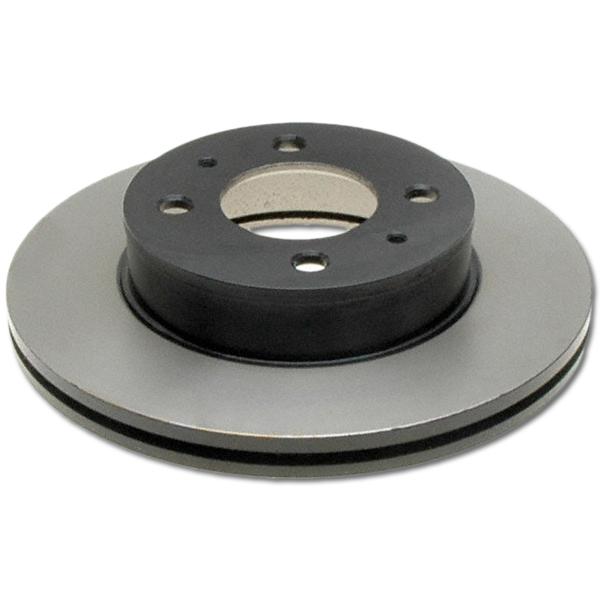 Brake Disc Left Single Vented Plain Surface Street Performance Specialty Series - Raybestos 2000-2001 Accent