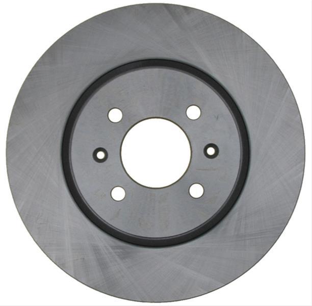 Brake Disc Left Single Vented Plain Surface R-line Series - Raybestos 2018-2020 Accent