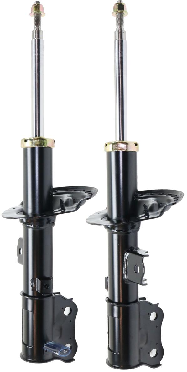 Shock Absorber And Strut Assembly Set Of 2 Black - TrueDrive 2012-2015 Accent 4 Cyl 1.6L