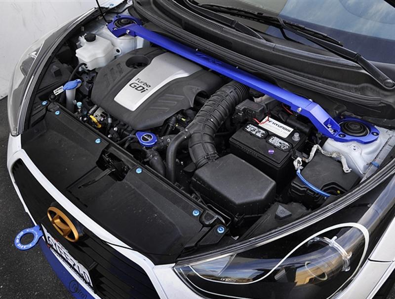 Strut Bar Front Blue - ARK 2012-14 Hyundai Veloster