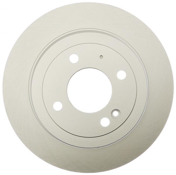 Brake Disc Single Solid Plain Surface Element3 Series - Raybestos 2011-2015 Accent