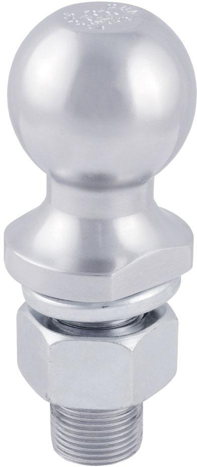 Hitch Ball Single Chrome Steel - Curt Universal