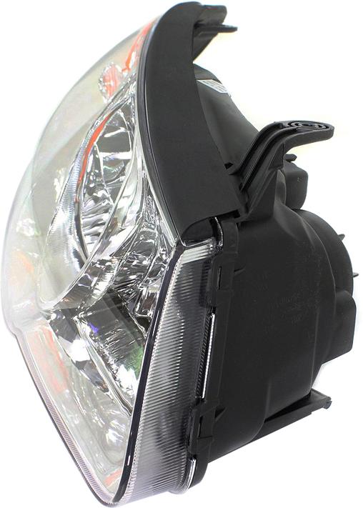 Headlight Right Single Clear W/ Bulb(s) - Replacement 2010 Elantra