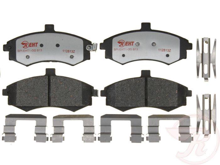 Brake Pad Set Set Of 2 Ceramic And Semi-metallic Element3 Hybrid Series - Raybestos 2002-2005 Elantra