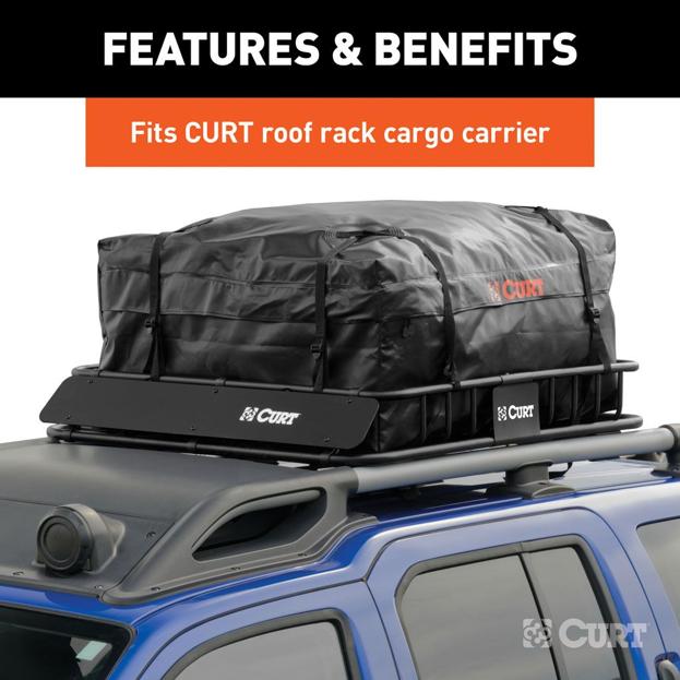 Cargo Bag Single Black Vinyl - Curt Universal