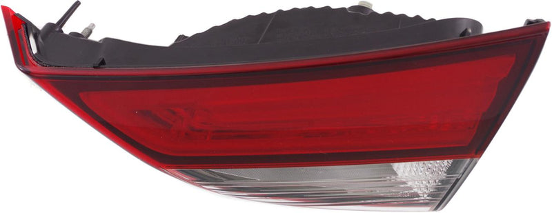 Tail Light Right Single Clear Red Sedan W/ Bulb(s) - Replacement 2014-2016 Elantra