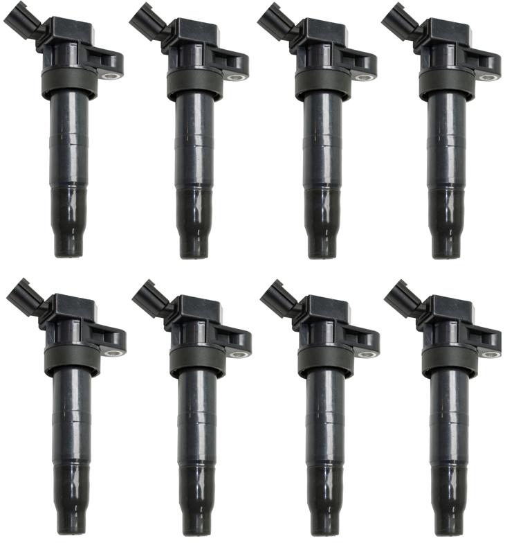 Ignition Coil 12v Set Of 8 - DriveWire 2010 Genesis Coupe 4 Cyl 2.0L