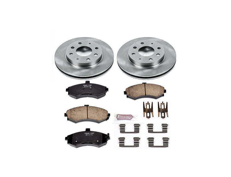 Brake Kit Front KOE1093 - Power Stop 2002-05 Hyundai Elantra