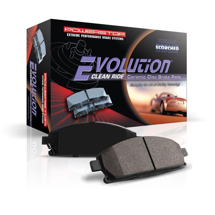 Brake Pad Set Set Of 2 Ceramic Z16 Evolution Ceramic - Powerstop 2013-2015 Veloster 4 Cyl 1.6L