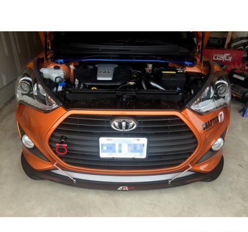 Wind Splitter Carbon Fiber w/ Rods CW-600013 - APR Performance 2012-18 Hyundai Veloster
