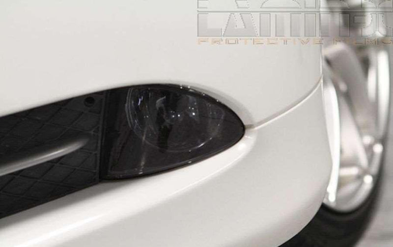 Fog Light Cover Gunsmoke - Lamin-X 2011-14 Hyundai Sonata