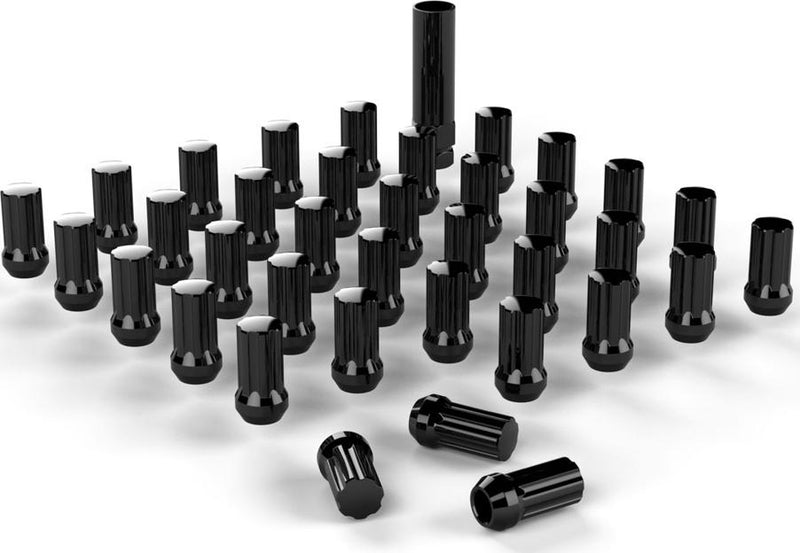 Lug Nut Set Of 36 Black - Teraflex Universal