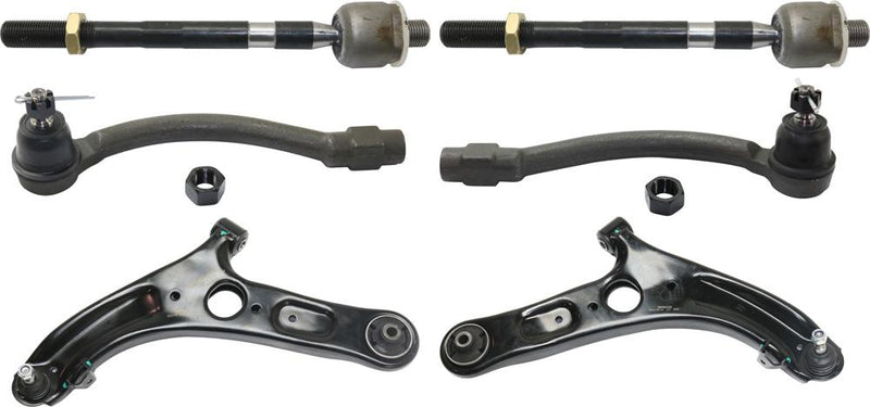 Control Arm Set Of 6 W/ Bushing(s) W/ Ball Joint(s) - TrueDrive 2012-2017 Veloster 4 Cyl 1.6L
