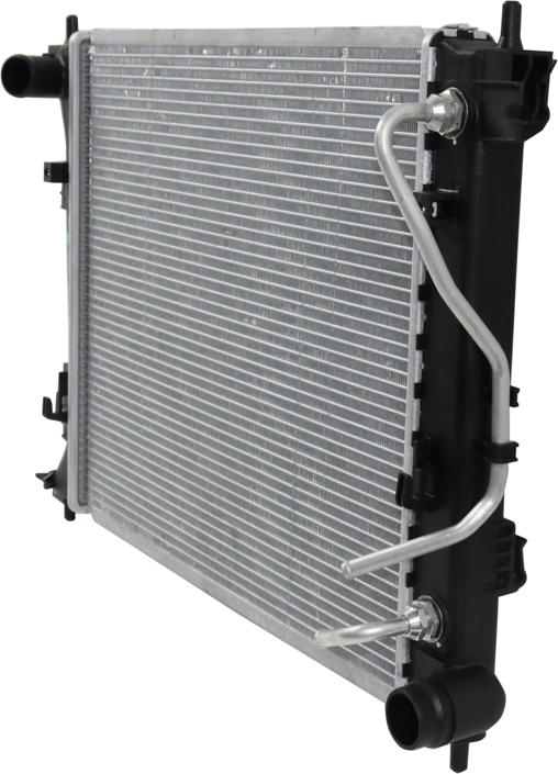 Radiator 18.31x 15.50x 1 In Single - Replacement 2013-2016 Veloster 4 Cyl 1.6L