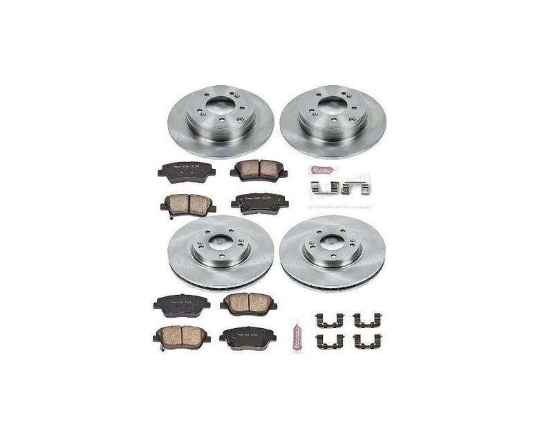 Brake Kit Front Rear - Power Stop 2010-15 Hyundai Sonata