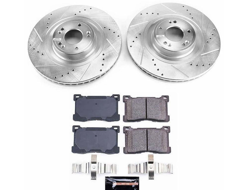 Brake Kit Front Z23 Evolution Sport - Power Stop 2012-16 Hyundai Equus