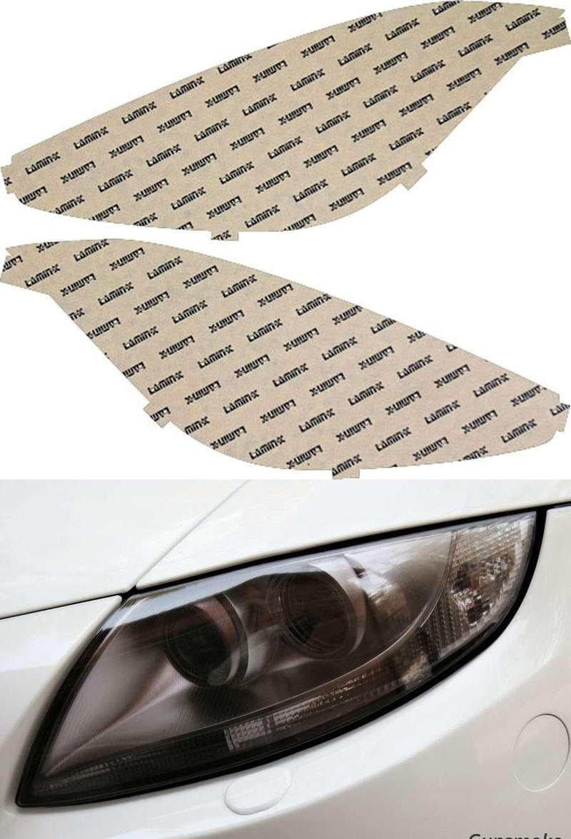 Headlight Cover Gunsmoke - Lamin-X 2007-08 Hyundai Tiburon