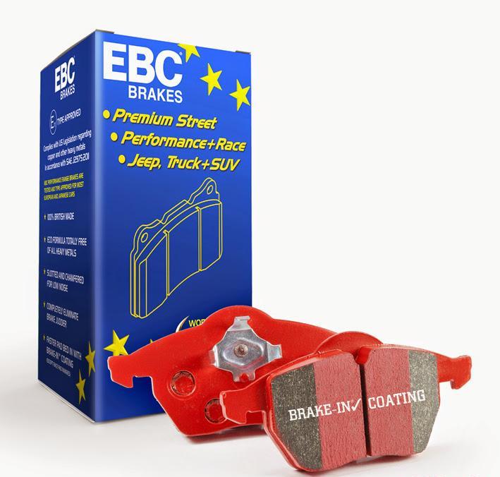 Disc Brake Pad Set Front Greenstuff 7000 Redstuff FMSI D1543 - EBC Brakes 2012-15 Hyundai Veloster 4Cyl 1.6L and more