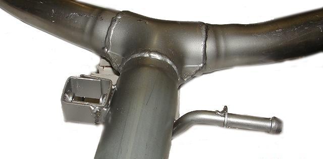 Exhaust Muffler Rear Right - Ansa 2006-08 Hyundai Sonata V6 3.3L