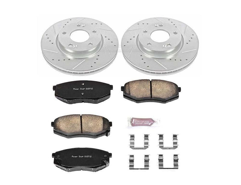 Brake Kit Front Z23 Evolution Sport - Power Stop 2010-12 Hyundai Tucson