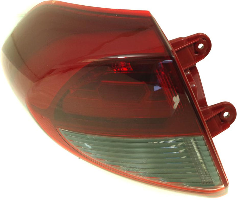 Tail Light Left Single Red W/ Bulb(s) - Replacement 2016-2018 Tucson