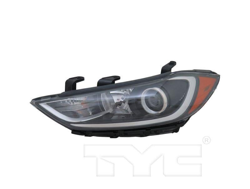 Headlight Halogen 20-9808-90 - TYC Genera 2017-18 Hyundai Elantra