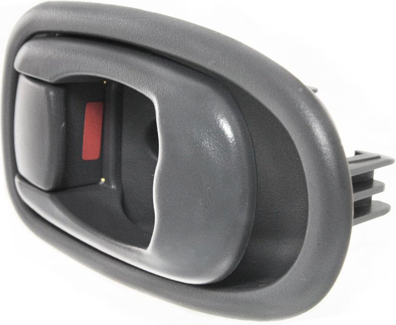 Interior Door Handle Set Of 2 Gray W/ Door Lock Button - Replacement 1999 Elantra 4 Cyl 2.0L