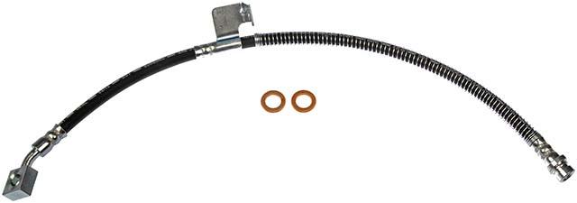 Brake Line Left Single Metal And Rubber First Stop Series - Dorman 2007-2008 Tiburon 6 Cyl 2.7L