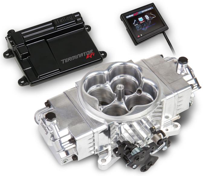 Fuel Injection Kit Single Terminator Stealth Efi Series - Holley Universal