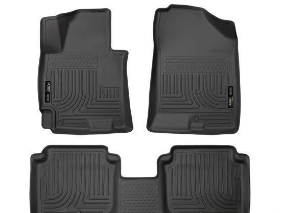 Floor Liners Front 2nd Seat Black 98941 - Husky Liners 2014-16 Hyundai Elantra