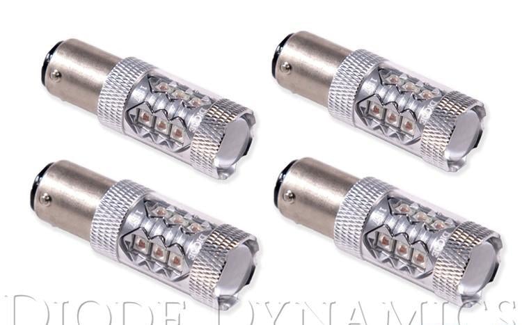 Bulbs 4 Amber LED 1157 XP80 - Diode Dynamics 1997-01 Hyundai Tiburon  and more
