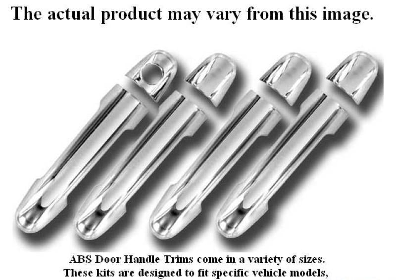 Door Handle Cover Kit Chrome Plated ABS Plastic DH11342 - Quality Auto Accessories 2011-18 Hyundai Elantra