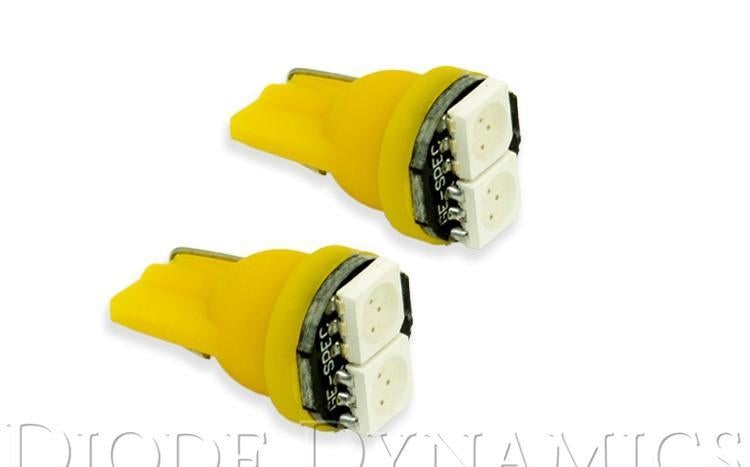 Bulbs Pair Amber LED 194 SMD2 - Diode Dynamics 2012-17 Hyundai Veloster  and more