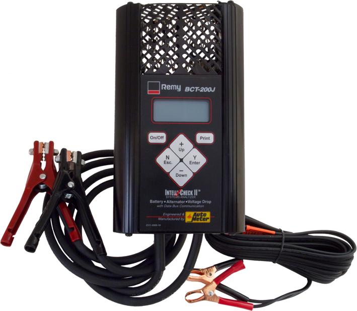 Battery Tester Single W/ Memory Intelli-check Ii Heavy Duty Truck Electrical System Analyzer Series - Autometer Universal