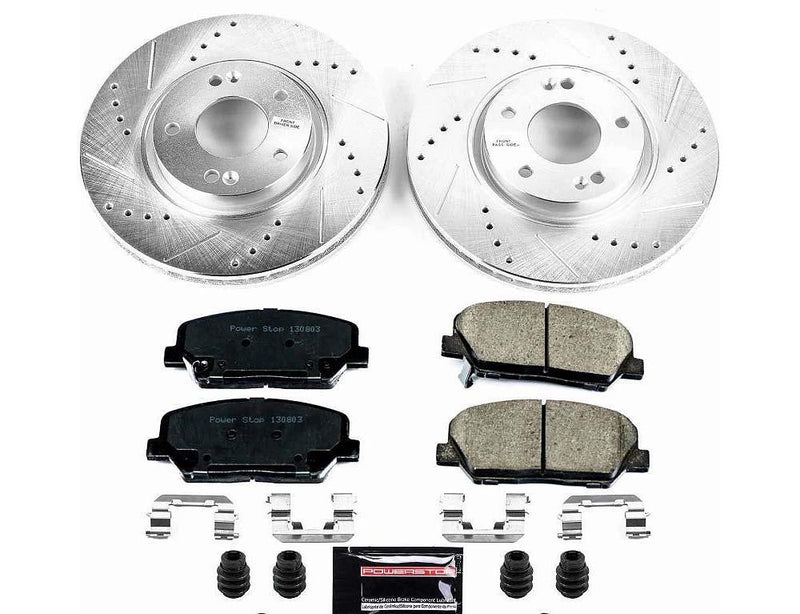 Brake Kit Front Z23 Evolution Sport - Power Stop 2013-15 Hyundai Veloster
