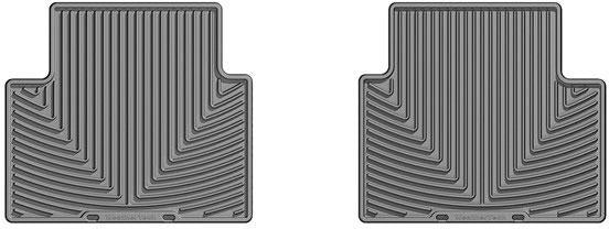 Floor Mats 2nd 2 Pieces Gray Rubber All-weather Series - Weathertech 2016 Tucson