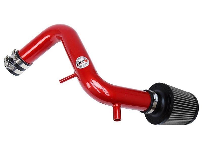 Short Ram Red Air Intake Kit - HPS Performance Products 2013-17 Hyundai Veloster 4Cyl 1.6L