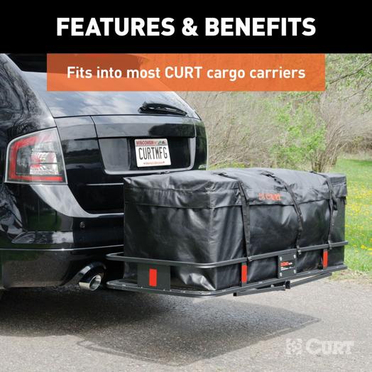 Cargo Bag Single Black Vinyl - Curt Universal